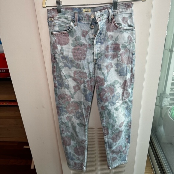 Citizens of Humanity Olivia Floral Skinny Jeans - Picture 3 of 10